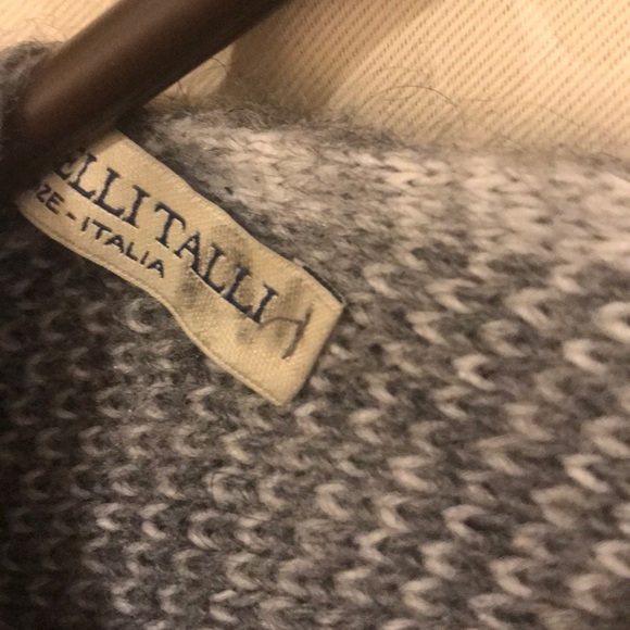 FRATELLI TALLI  FALL WOOL CAPE / PONCHO - Picture 2 of 3